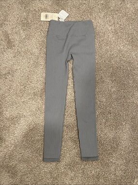 Fabletics Ribbed High-Waist Leggings - Gray